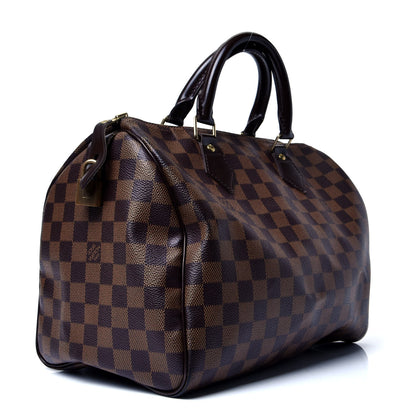 Louis Vuitton Damier Ebene Speedy 30 2 of 6