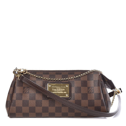 Louis Vuitton Damier Ebene Eva Clutch 1 of 9