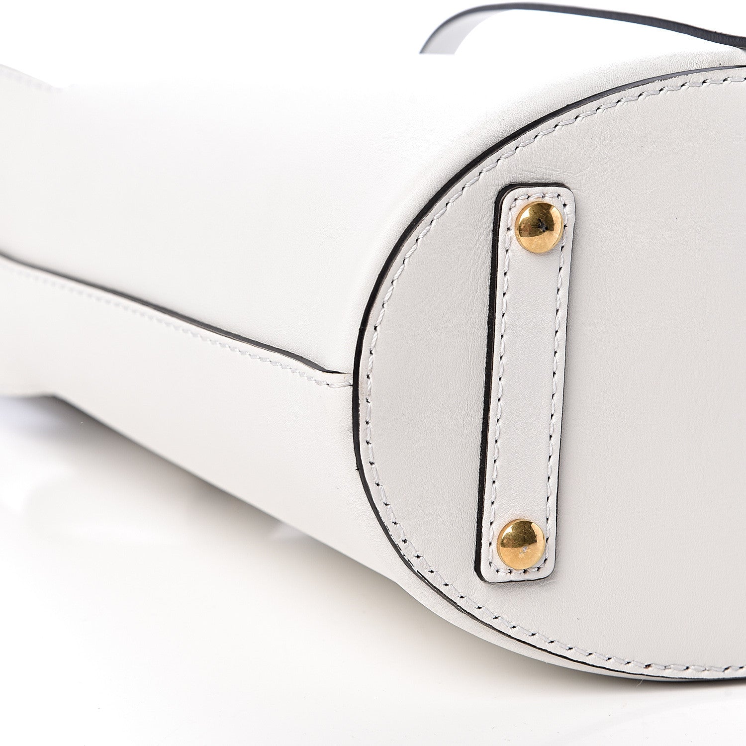 Burberry Supple Calfskin Small Bucket Chalk White 10 of 15
