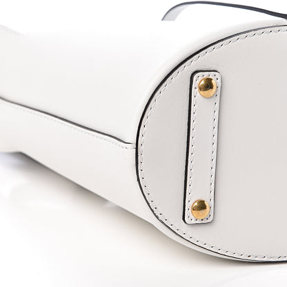 Burberry Supple Calfskin Small Bucket Chalk White 10 of 15