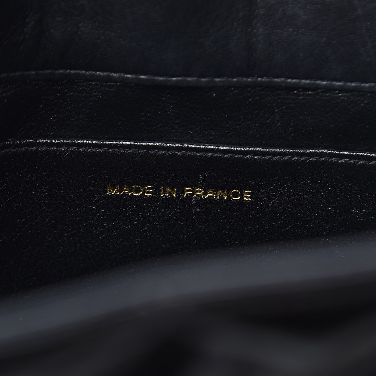 Chanel Glazed Calfskin Quilted Tote Black 7 of 19