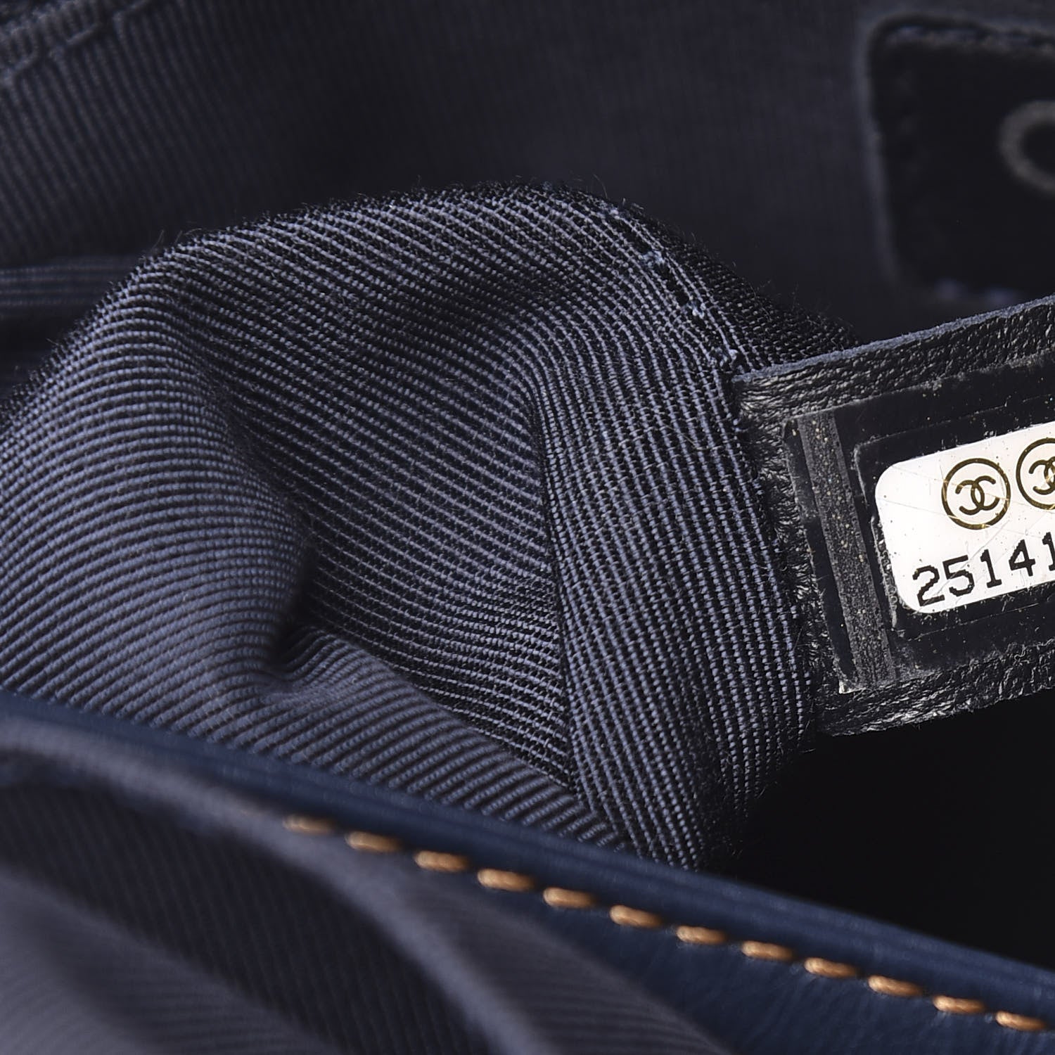 Chanel Denim Calfskin Medium Gabrielle Hobo Blue 6 of 10