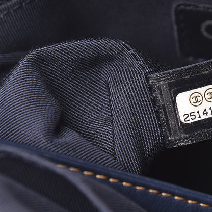 Chanel Denim Calfskin Medium Gabrielle Hobo Blue 6 of 10