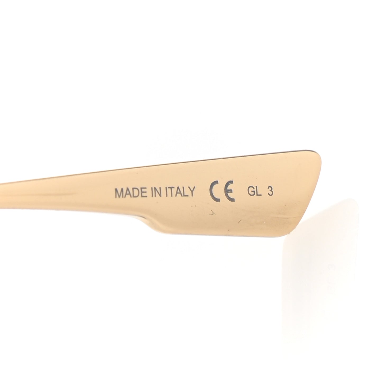 Square 30 Montaigne Sunglasses White