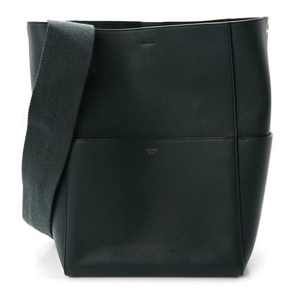 Celine Soft Grained Calfskin Sangle Bucket Bag Amazone 1 of 10