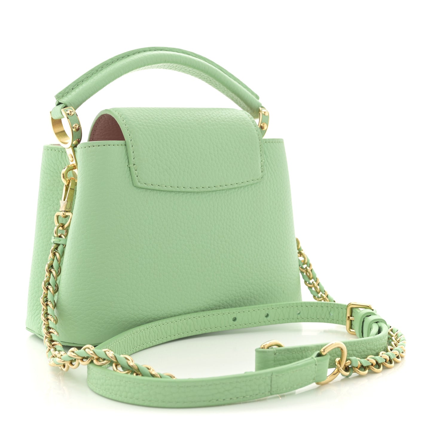 Taurillon Mini Capucines Vert Pomme