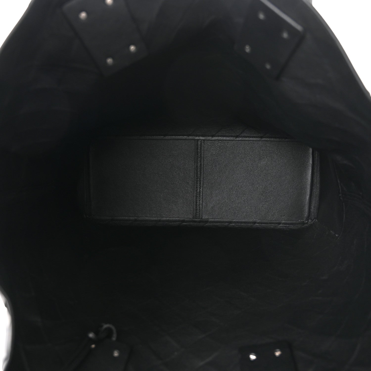 Bottega Veneta Nappa Intrecciato Shopping Tote Black 6 of 11