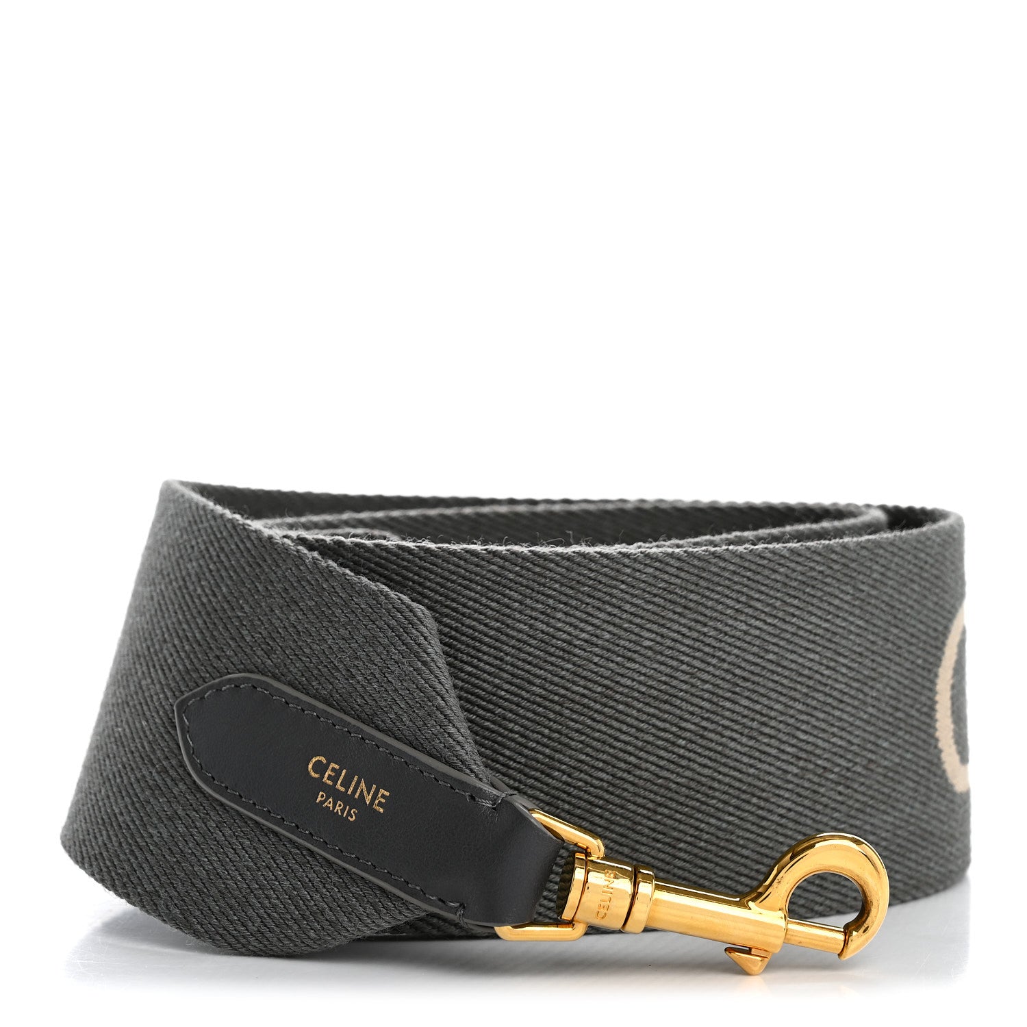 Celine Canvas Logo Strap Grey 1 of 5
