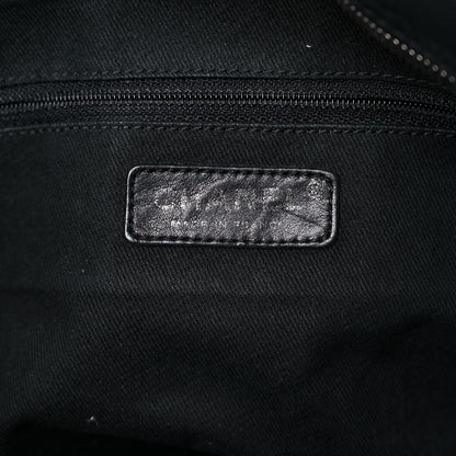 Chanel Calfskin Large Diamond Stitch Tote Black 12 of 25