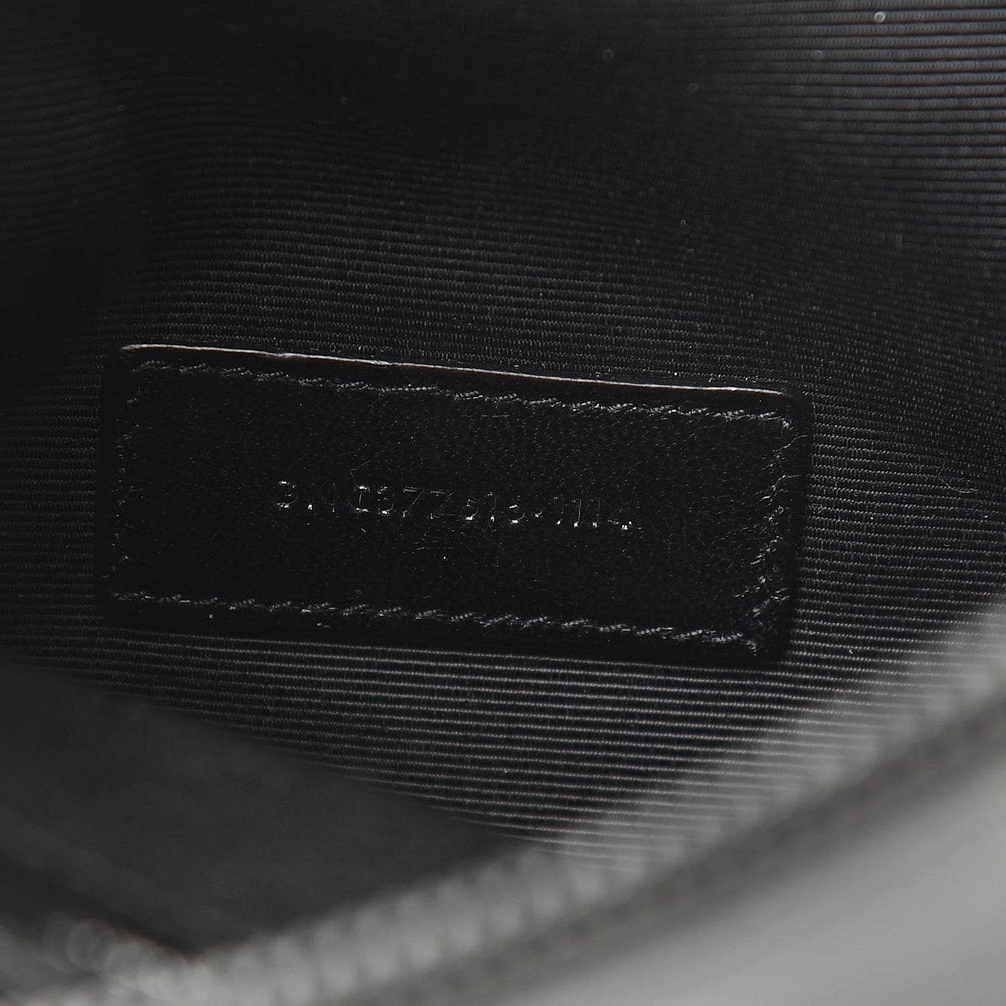 Calfskin Monogram Zip Pouch Black