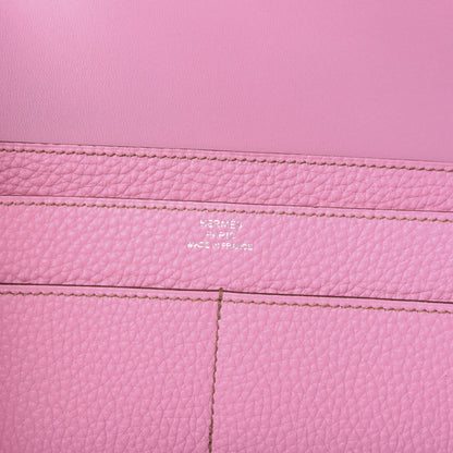 Hermes Togo Dogon Duo Wallet 5P Pink 6 of 8