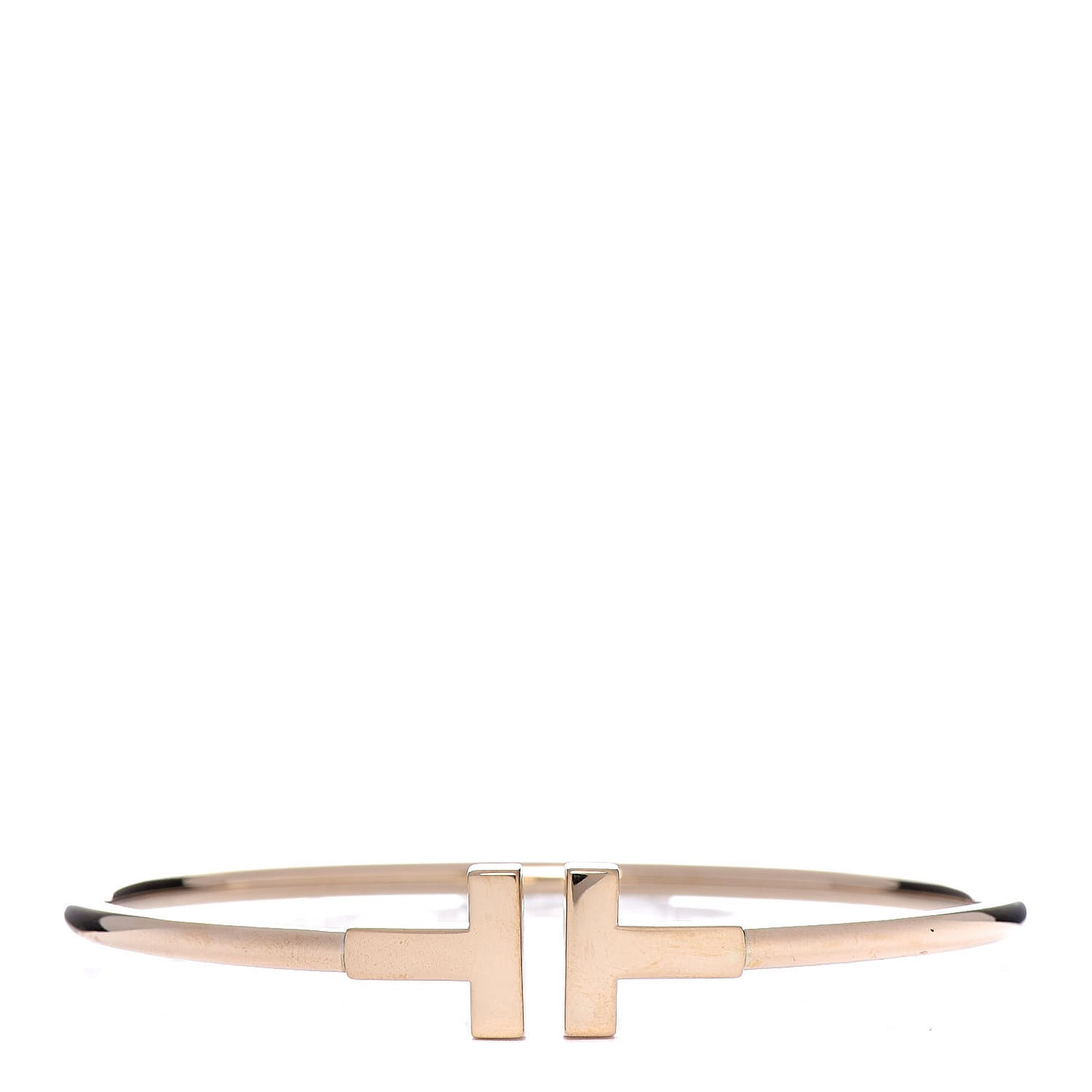 18K Yellow Gold T Wire Bracelet