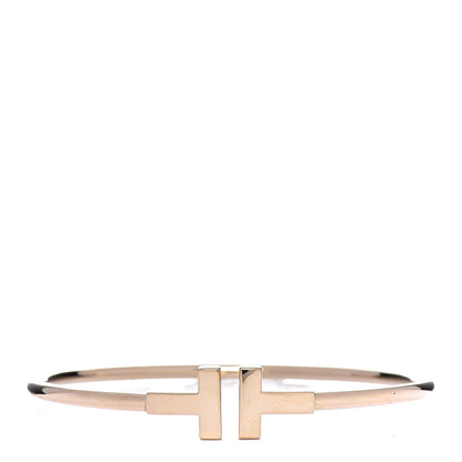 Tiffany 18K Yellow Gold T Wire Bracelet 1 of 4