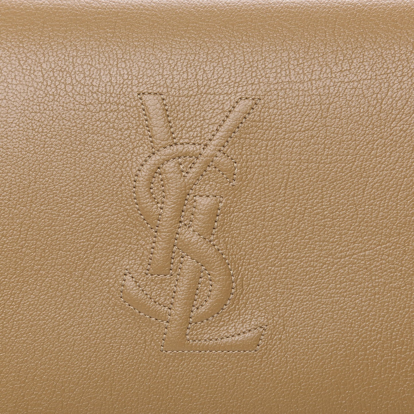 Calfskin Belle de Jour Chain Clutch Beige