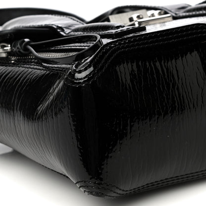 3.1 Phillip Lim Textured Patent Mini Pashli Satchel Black 8 of 9