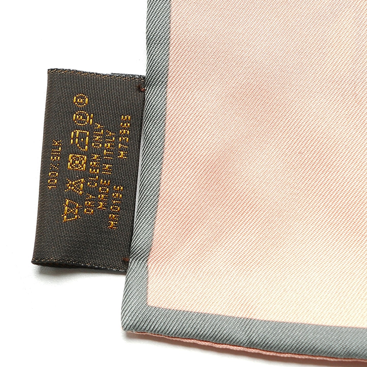 Silk Monogram Trunks Bandeau Rose Poudre