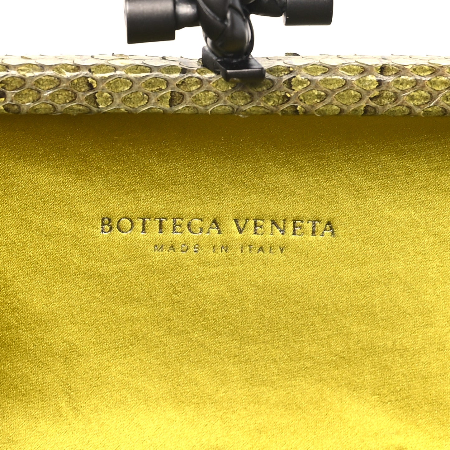 Satin Intreccio Impero Ayers Knot Clutch Duchesse