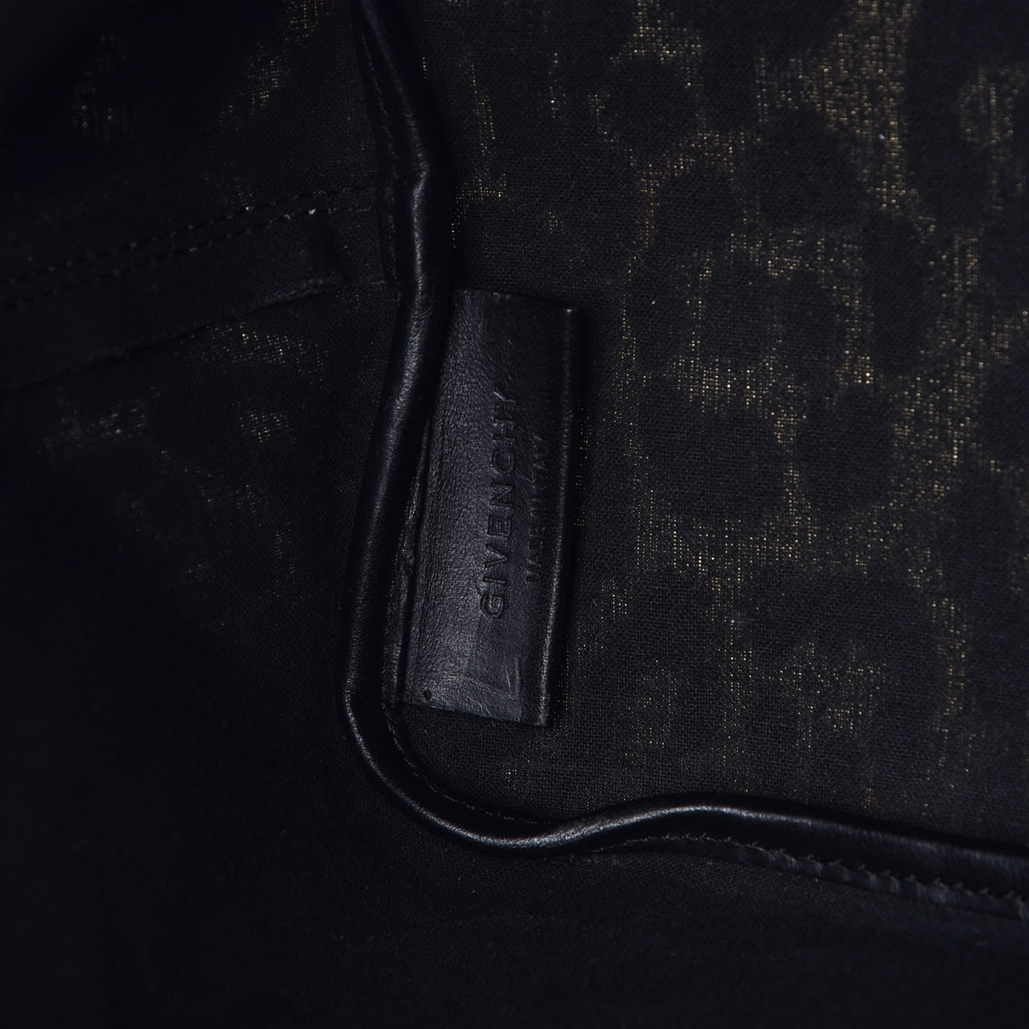 Givenchy Canvas Jaguar Print Large Antigona Tote Black White 6 of 12