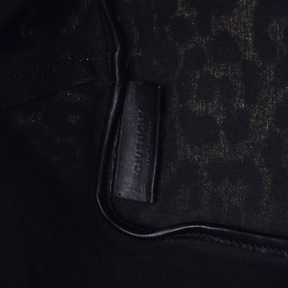 Givenchy Canvas Jaguar Print Large Antigona Tote Black White 6 of 12