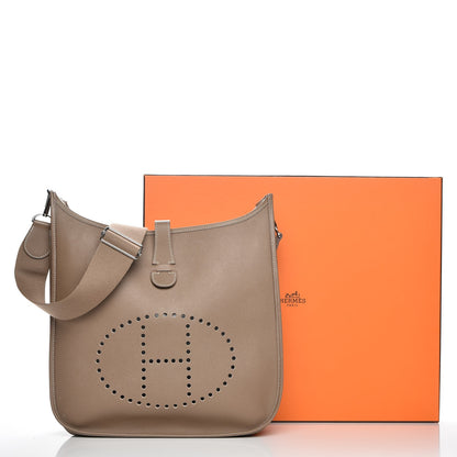 Hermes Epsom Evelyne III GM Etoupe 8 of 9