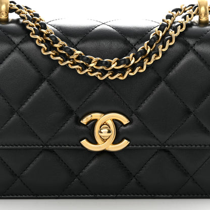 Chanel Calfskin Quilted Mini Perfect Fit Flap Black 9 of 16
