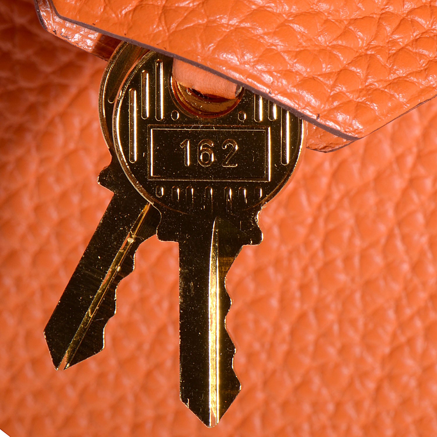 Hermes Togo Kelly Retourne 35 Orange 13 of 22