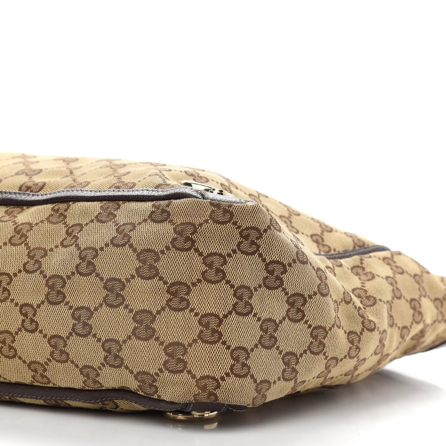 Gucci Monogram Large Abbey Tote Dark Brown 9 of 10