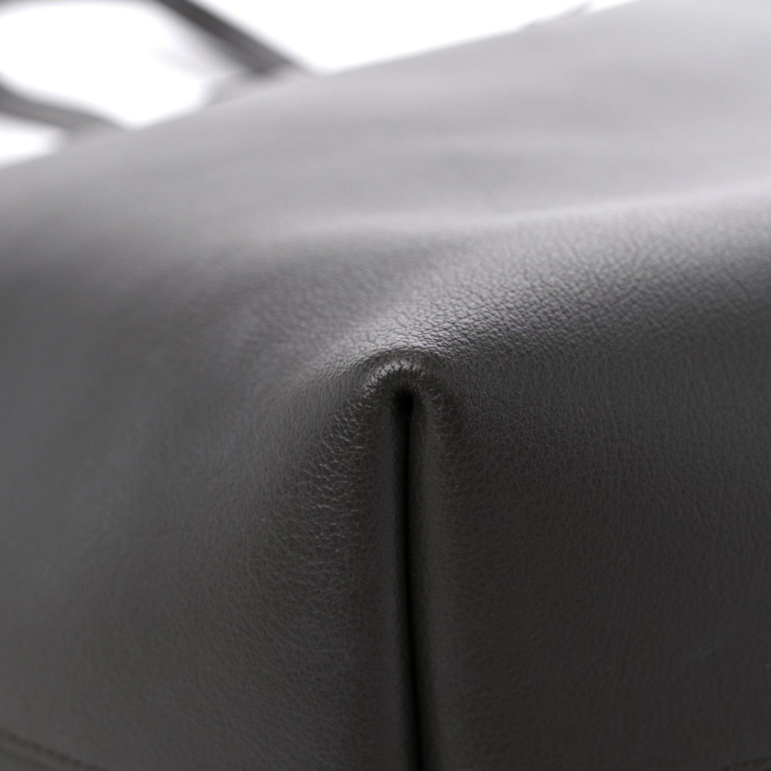 Saint Laurent Calfskin Large Shopping Tote Asphalt 8 of 17