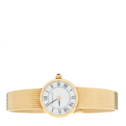 Tiffany 14K Yellow Gold 18mm Quartz Watch 3 of 10