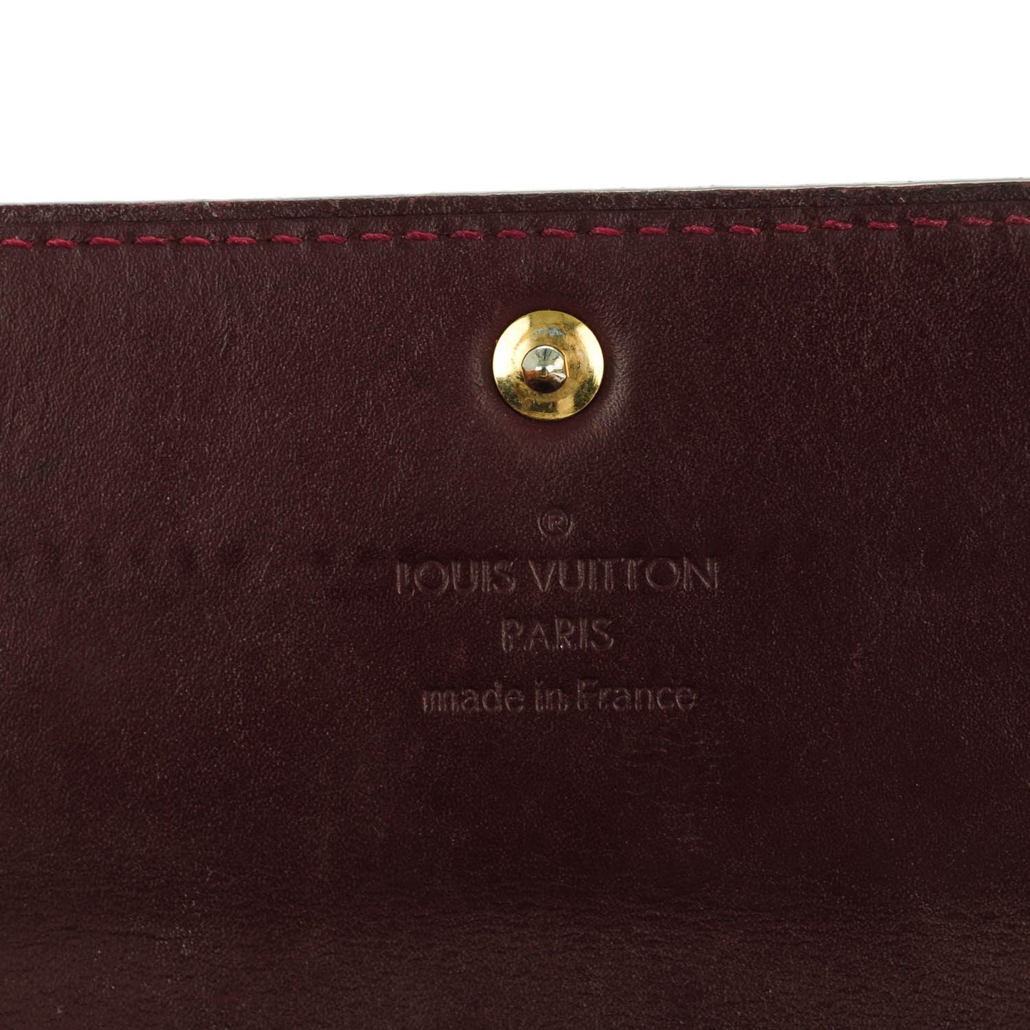 Vernis Sarah Wallet Rouge Fauviste