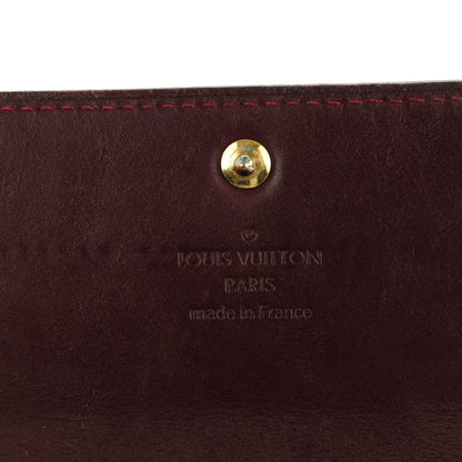 Louis Vuitton Vernis Sarah Wallet Rouge Fauviste 5 of 7