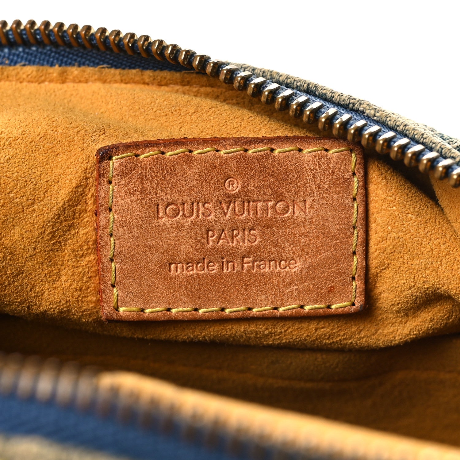 Louis Vuitton Monogram Denim Baggy PM Blue 6 of 10