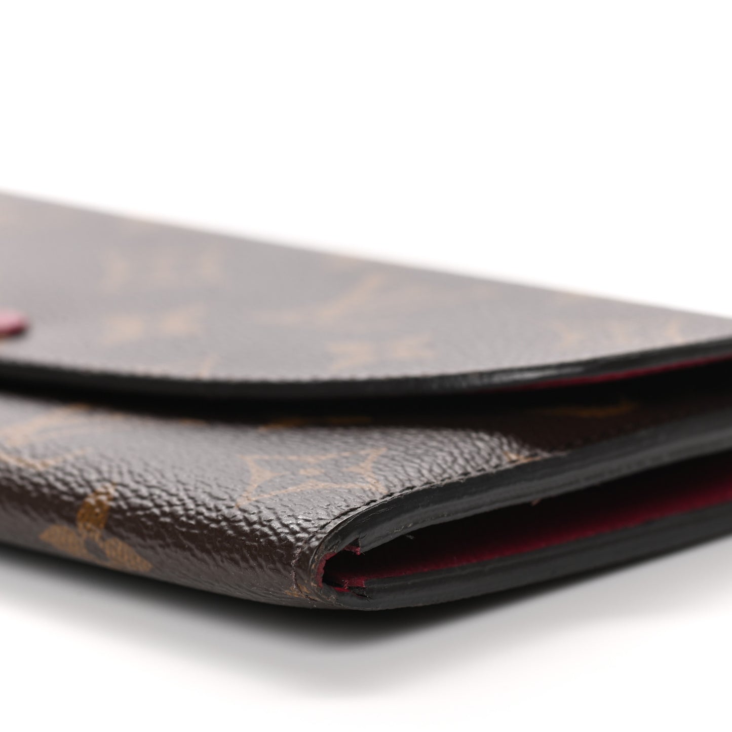 Monogram Emilie Wallet Fuchsia