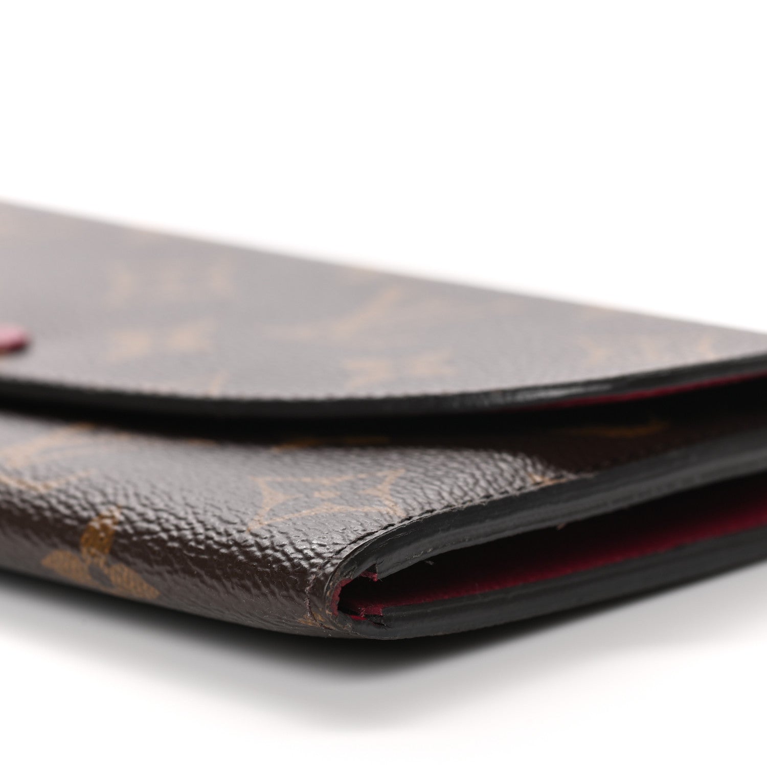 Louis Vuitton Monogram Emilie Wallet Fuchsia 9 of 10