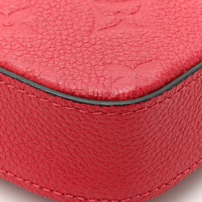 Louis Vuitton Empreinte Pochette Felicie Chain Wallet Scarlet 14 of 17