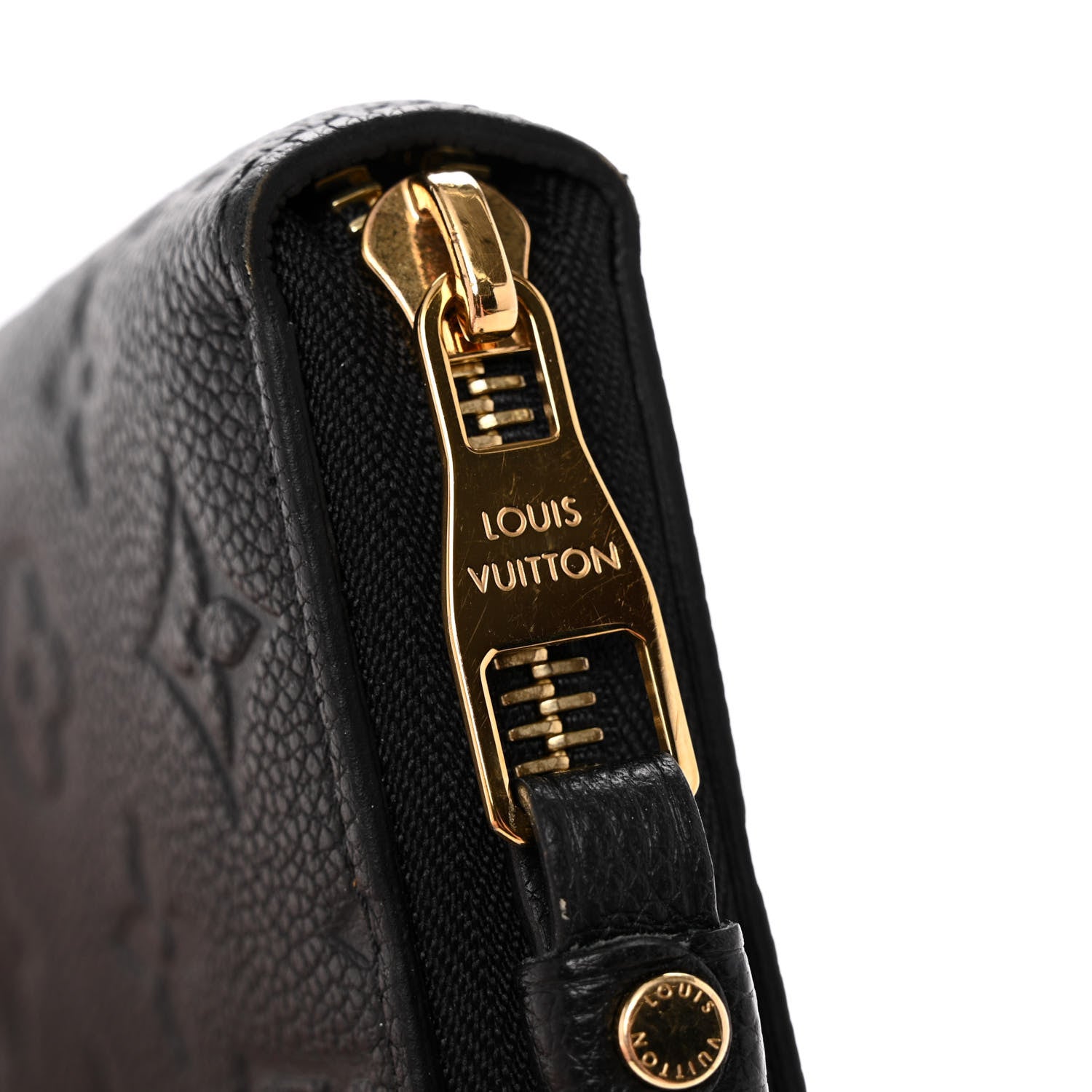 Louis Vuitton Empreinte Zippy Wallet Black 9 of 11