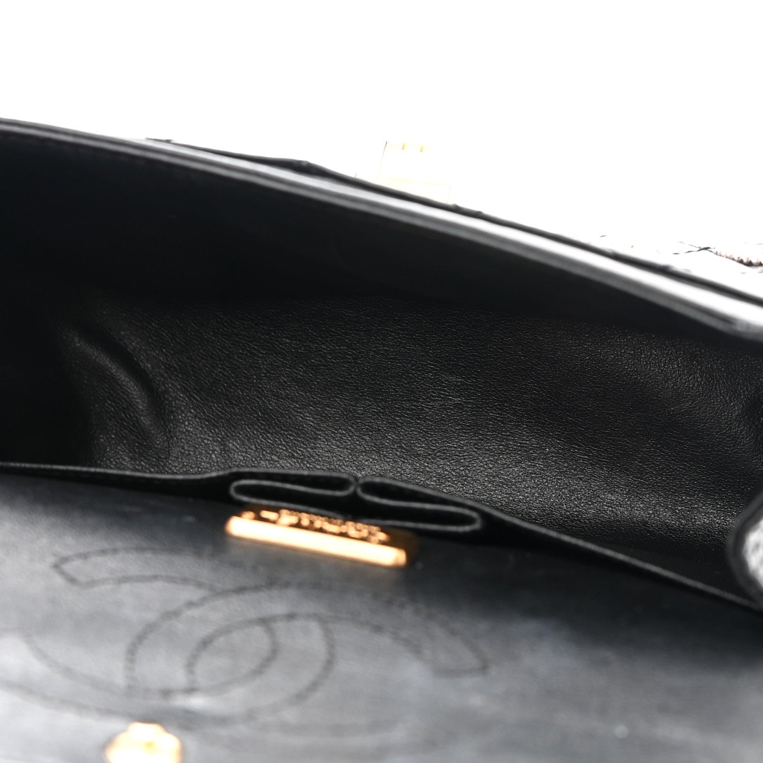 Chanel Aged Calfskin Lucky Charms 2.55 Reissue 224 Flap Black 5 of 13