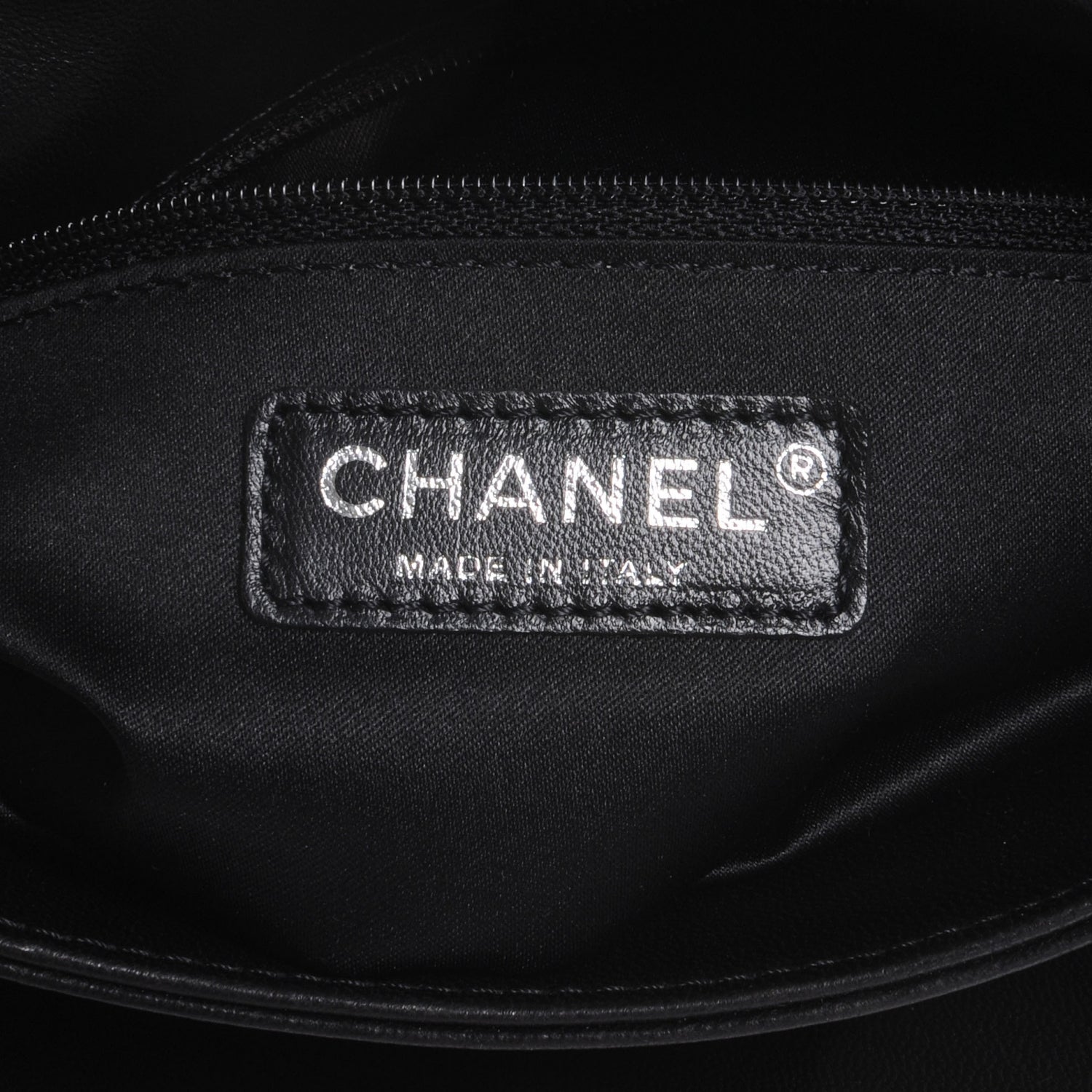 Chanel Lambskin Quilted 3 Large Flap Black 6 of 7