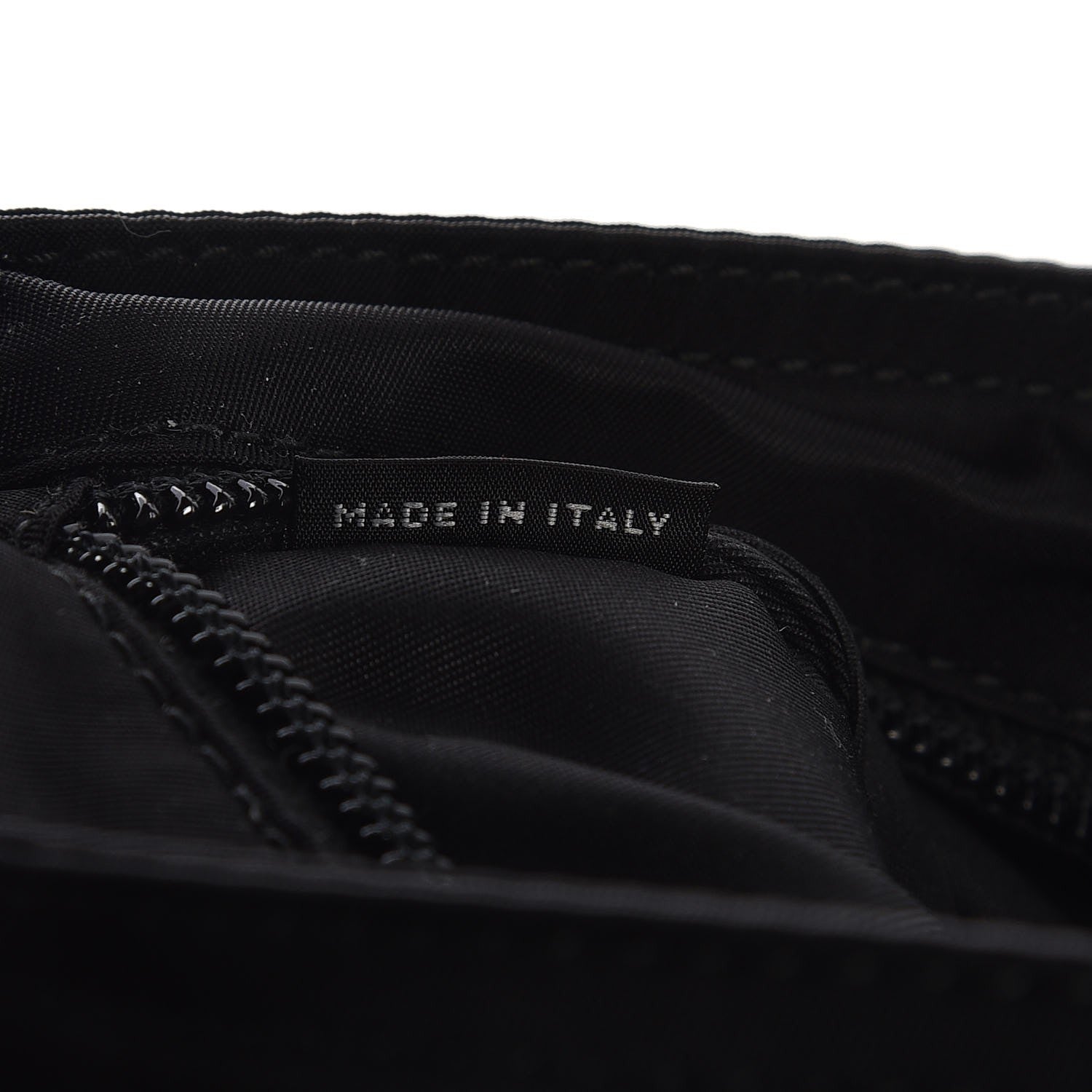 Prada Nylon Vela Small Flat Messenger Bag Black 8 of 11