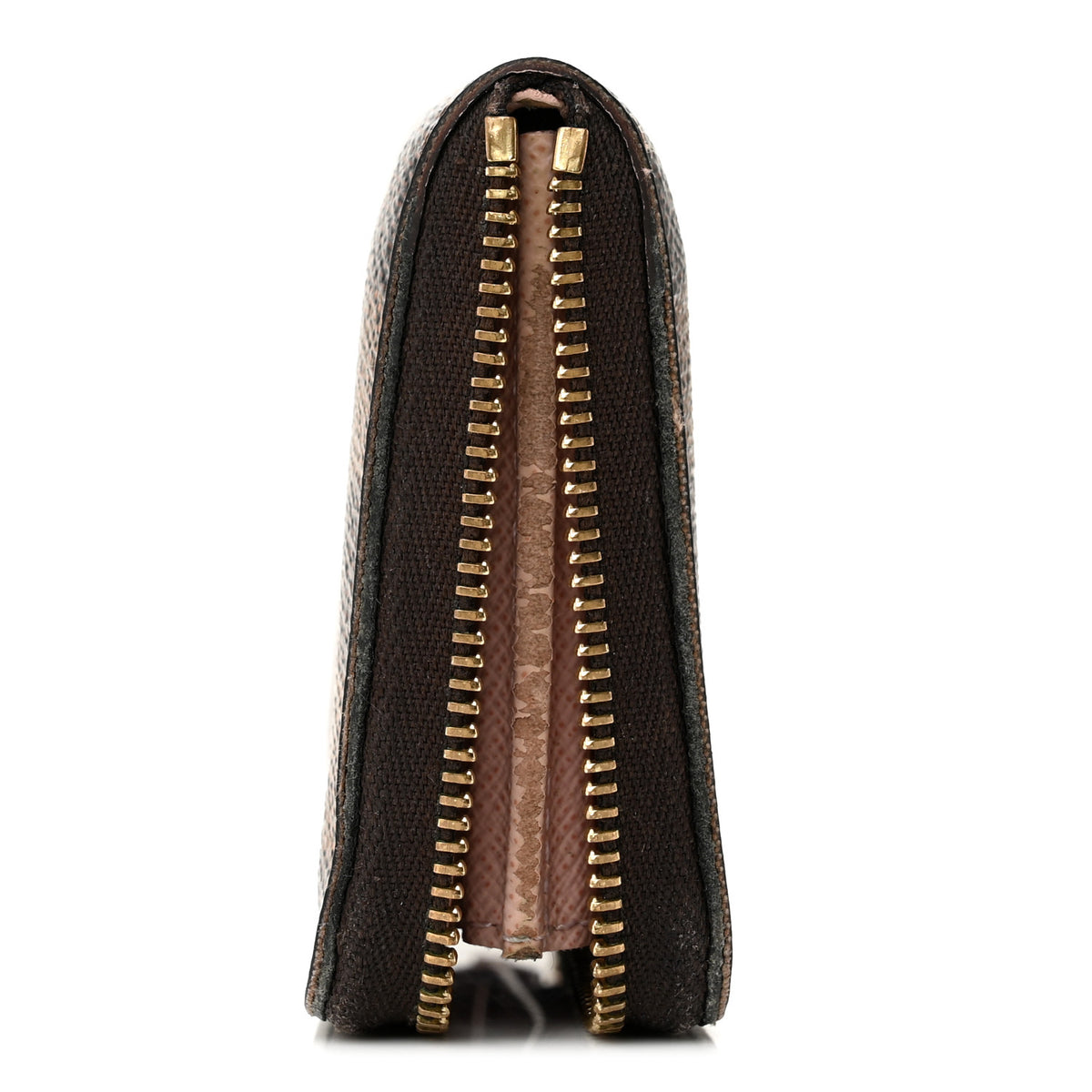 Louis Vuitton Damier Ebene Zippy Coin Purse Rose Ballerine 9 of 10