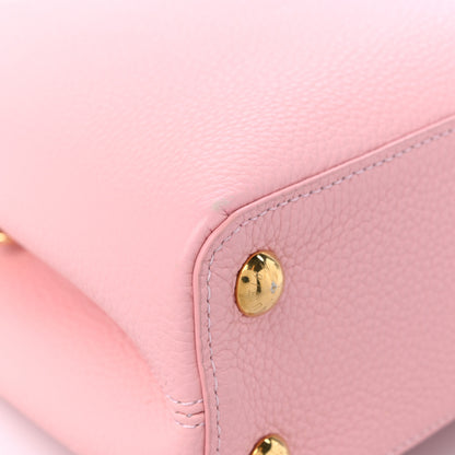 Louis Vuitton Taurillon Scrunchie Capucines BB Bubble Gum Pink 7 of 11