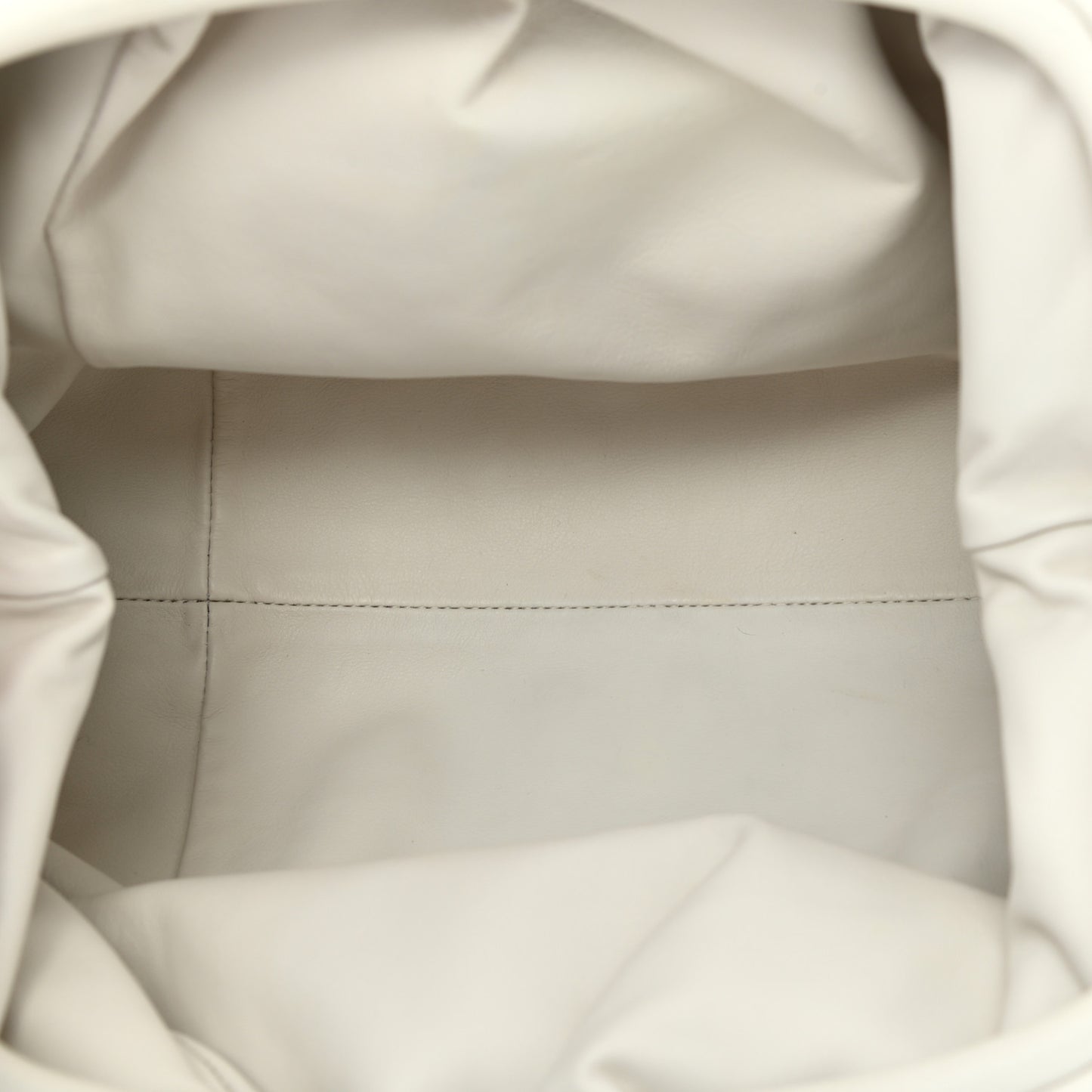 Smooth Butter Calf The Pouch Oversized Clutch Mist