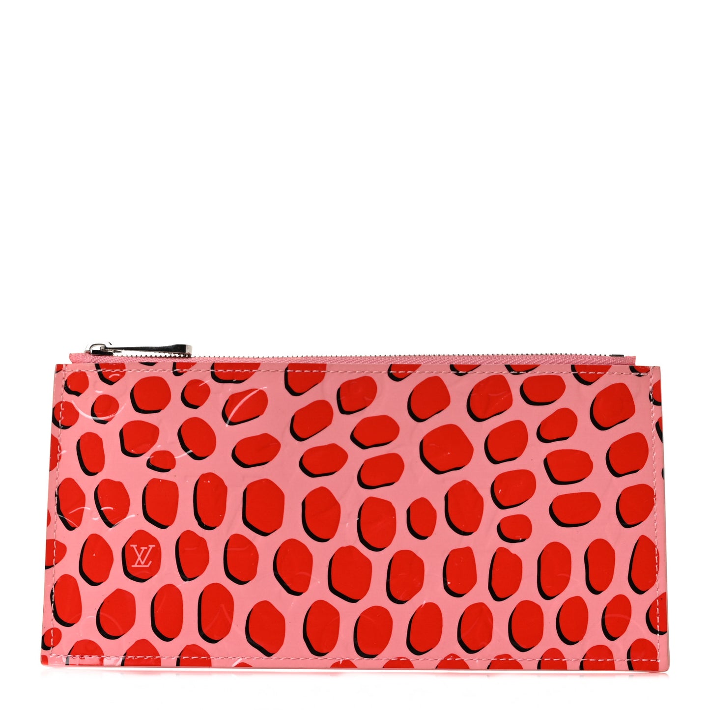 Vernis Jungle Dots Felicie Chain Wallet Zippered Insert Sugar Pink Poppy