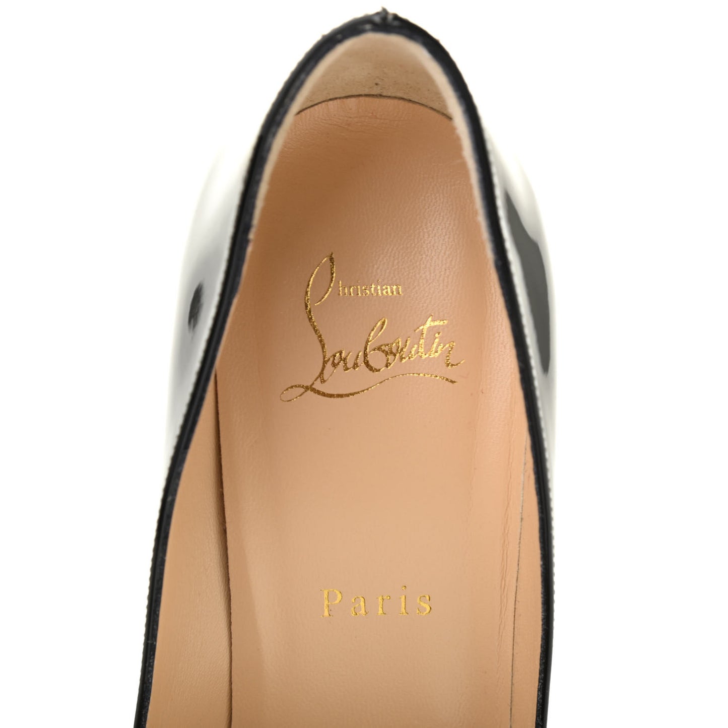 Patent Degrade Leopard Pigalle Follies 100 Pumps 39.5 Leopard Black
