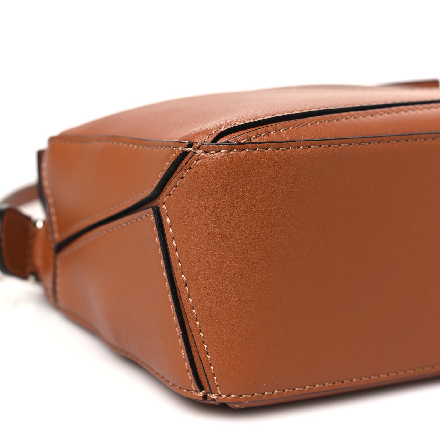 Loewe Calfskin Mini Puzzle Bag Tan 8 of 10