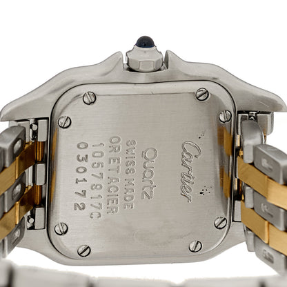 Cartier Stainless Steel 18K Yellow Gold 22mm Panthere Quartz Watch 4 of 5