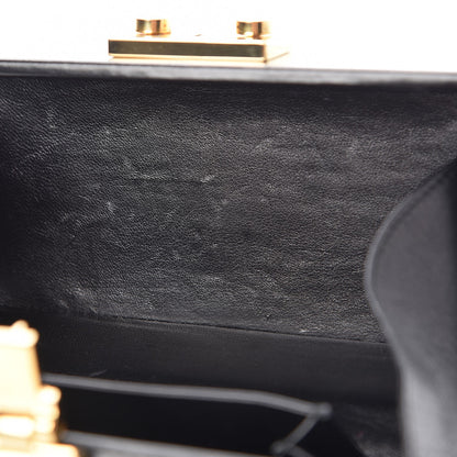 Saint Laurent Calfskin Micro Mellettes Clutch Black 12 of 12