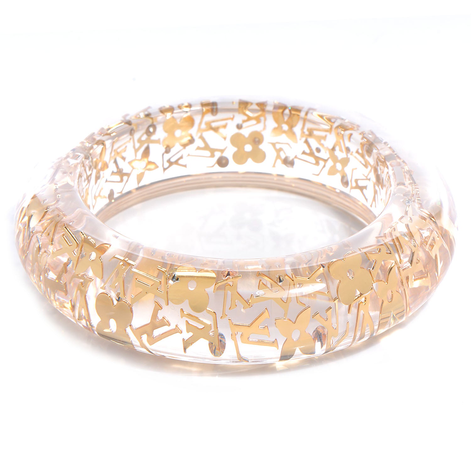 Louis Vuitton Inclusion Bracelet GM Size Medium Transparent 1 of 4