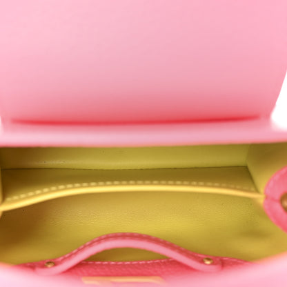 Louis Vuitton Taurillon Capucines Mini Dragon Fruit Pink Cedrat 5 of 9