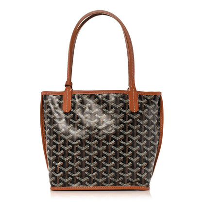 Goyard Goyardine Reversible Mini Anjou Black Gold 3 of 17